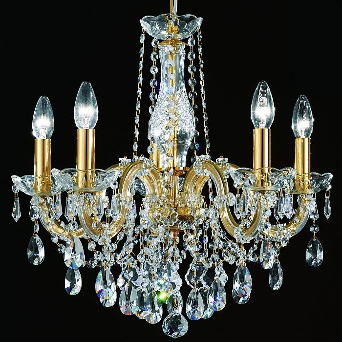 Bohemian - Style Beaded Chandeliers for Eclectic Decor5 Light Crystal Glass Chandelier Bohemian - Style Beaded Chandeliers for Eclectic Decor5 Light Crystal Glass Chandelier