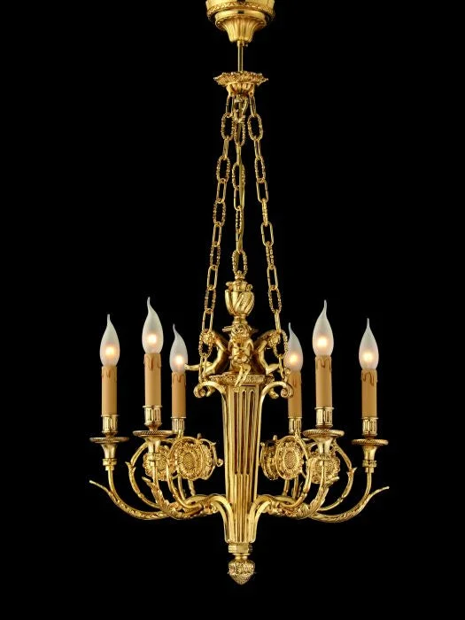 Chandeliers with Pendant Lights for a Stylish Look6 Light Chandelier