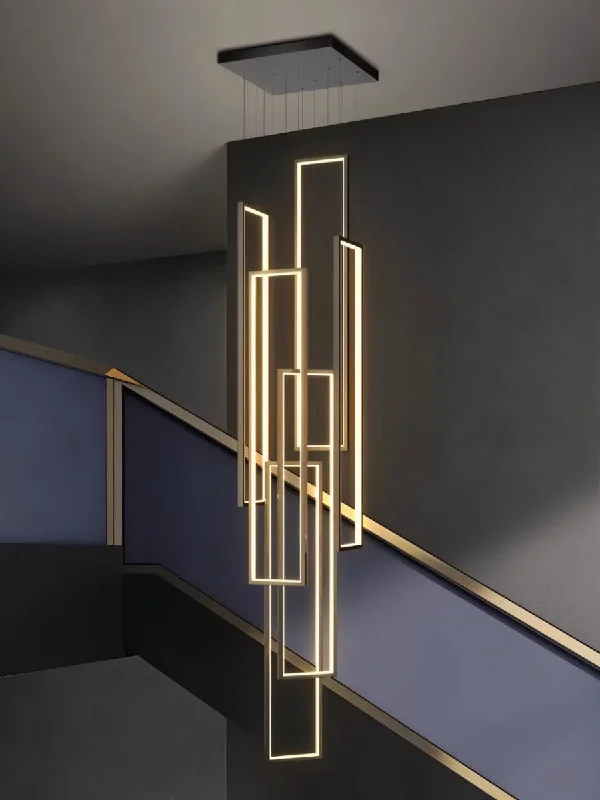 Oversized Chandeliers as a Statement Piece in Living RoomsAldarj Staircase Chandelier - Open Box Oversized Chandeliers as a Statement Piece in Living RoomsAldarj Staircase Chandelier - Open Box