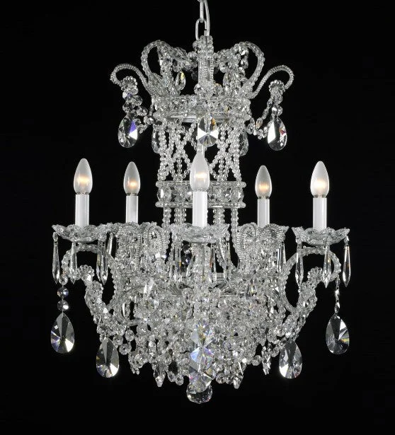 Victorian - Inspired Chandeliers with Ornate DetailsAsfour Crystal Chandelier