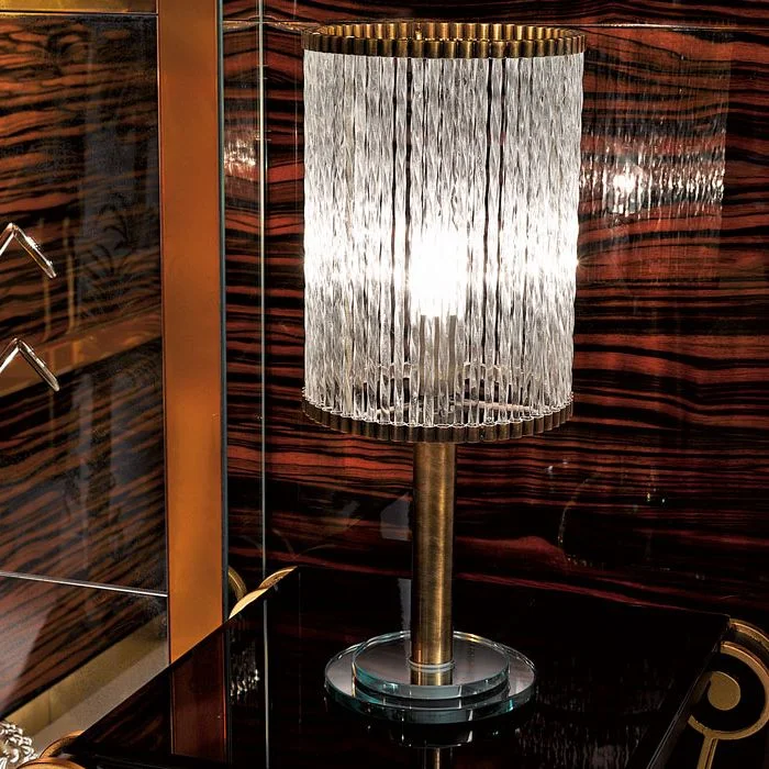 Chandeliers with Metal Frames in Gold FinishAuthentic Venetian Lamp With Clear Murano Glass Twists Chandeliers with Metal Frames in Gold FinishAuthentic Venetian Lamp With Clear Murano Glass Twists