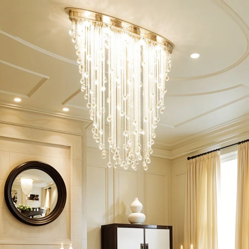 Chandeliers with Dimmable Lights for Ambiance ControlAzmin Chandelier