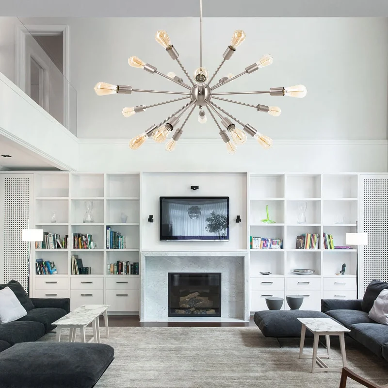Victorian - Inspired Chandeliers with Ornate DetailsCO-Z Modern 18-Light Sputnik Chandelier Ceiling Light Victorian - Inspired Chandeliers with Ornate DetailsCO-Z Modern 18-Light Sputnik Chandelier Ceiling Light