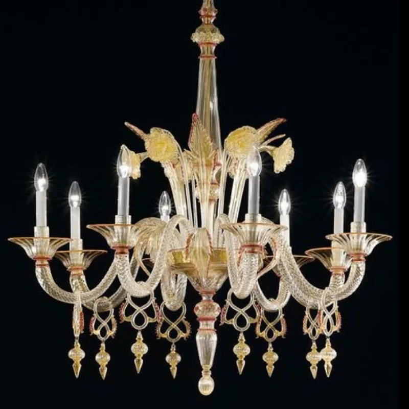 Chandeliers for High Ceilings to Fill Vertical SpaceGorgeous Gold And Ruby Murano Glass Chandelier Chandeliers for High Ceilings to Fill Vertical SpaceGorgeous Gold And Ruby Murano Glass Chandelier
