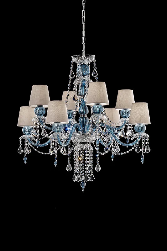 Modern Crystal Chandeliers for Contemporary HomesHandmade High Quality Contemporary Ceiling Pendant Chandelier With Eight Shades And Murano Glass Modern Crystal Chandeliers for Contemporary HomesHandmade High Quality Contemporary Ceiling Pendant Chandelier With Eight Shades And Murano Glass