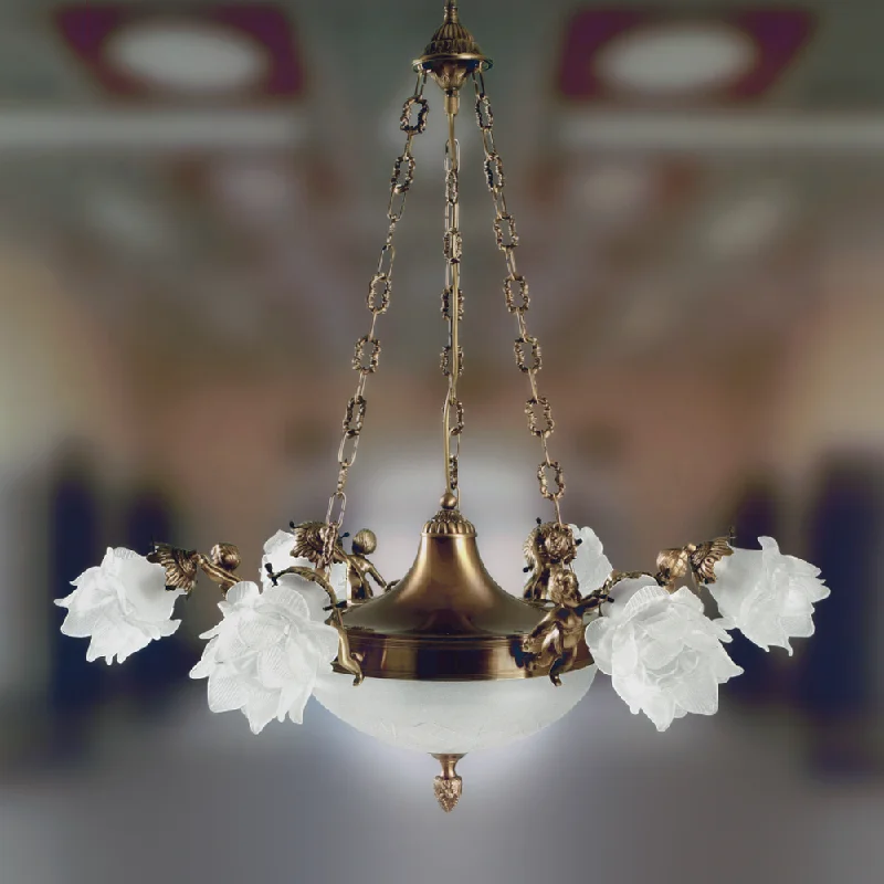 Chandeliers for Living Rooms to Create a Focal PointElegant Brass 6 Arm Angel Chandelier Chandeliers for Living Rooms to Create a Focal PointElegant Brass 6 Arm Angel Chandelier