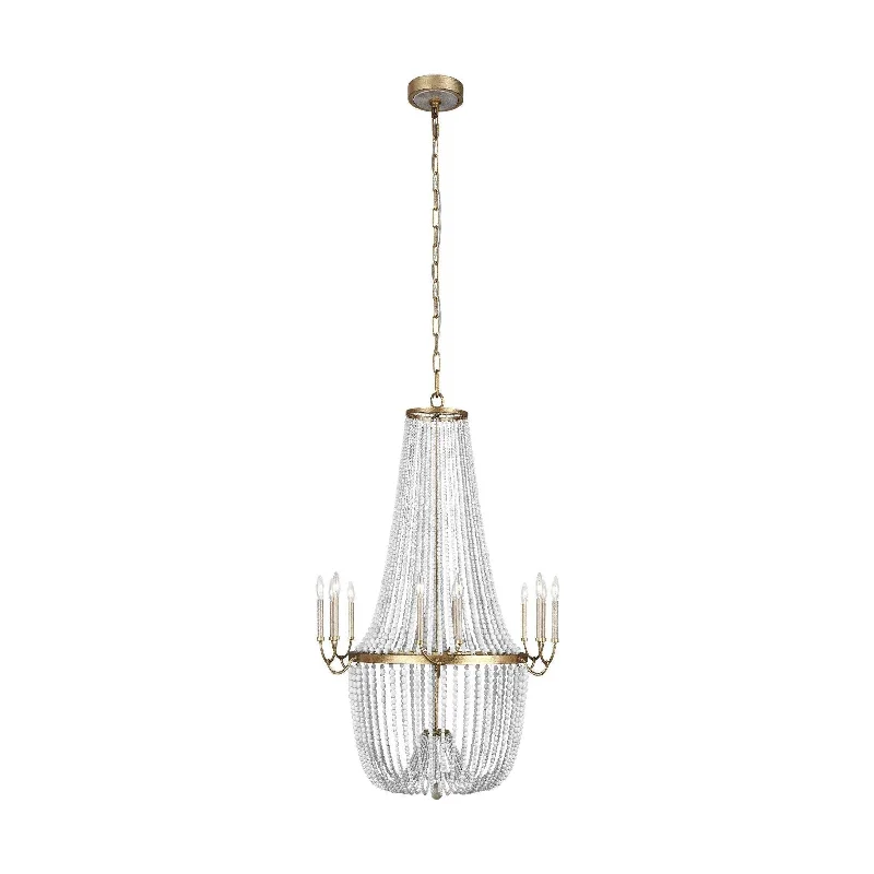 Chandeliers with Metal Frames in Silver FinishMarielle Chandelier