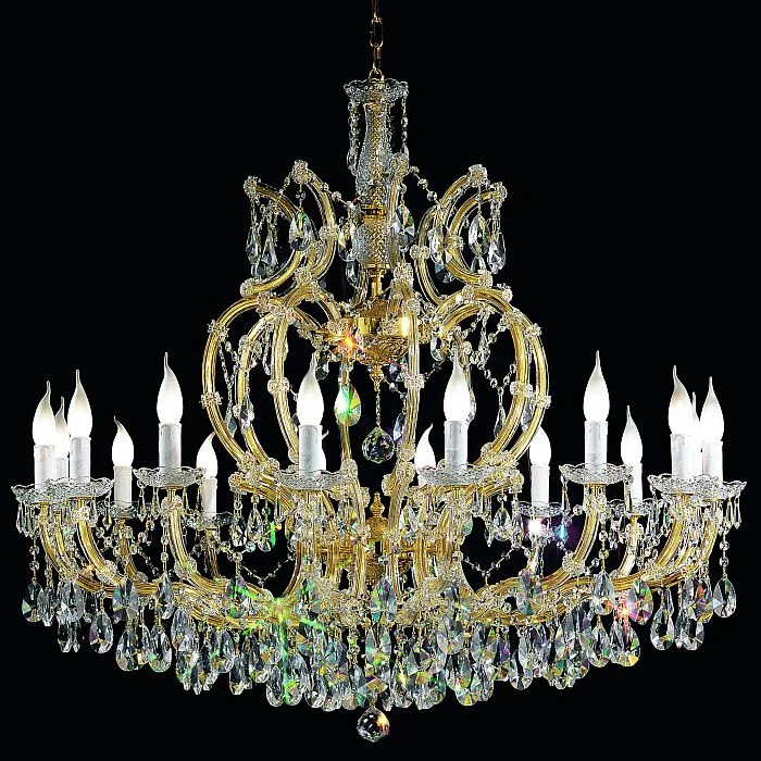 Chandeliers with Murano Glass for a High - End Artistic TouchGold Plated Crystal Glass Chandelier Chandeliers with Murano Glass for a High - End Artistic TouchGold Plated Crystal Glass Chandelier