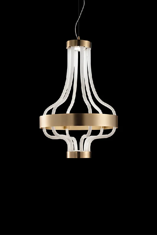 LED Chandeliers for Energy - Efficient LightingHandcrafted Elegant Contemporary Large Chandelier With And Murano Glass Tubes LED Chandeliers for Energy - Efficient LightingHandcrafted Elegant Contemporary Large Chandelier With And Murano Glass Tubes