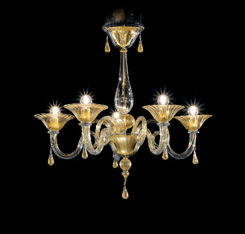 Chandeliers for Dining Rooms to Set the Mood for MealsHandcrafted Contemporary Fine Italian Ceiling Pendant Chandelier With Five Shades And Murano Glass Chandeliers for Dining Rooms to Set the Mood for MealsHandcrafted Contemporary Fine Italian Ceiling Pendant Chandelier With Five Shades And Murano Glass