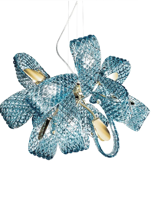 Small Chandeliers for Compact RoomsHandmade glamorous ceiling pendant Chandelier with nine lighted arms and Murano Glass Small Chandeliers for Compact RoomsHandmade glamorous ceiling pendant Chandelier with nine lighted arms and Murano Glass