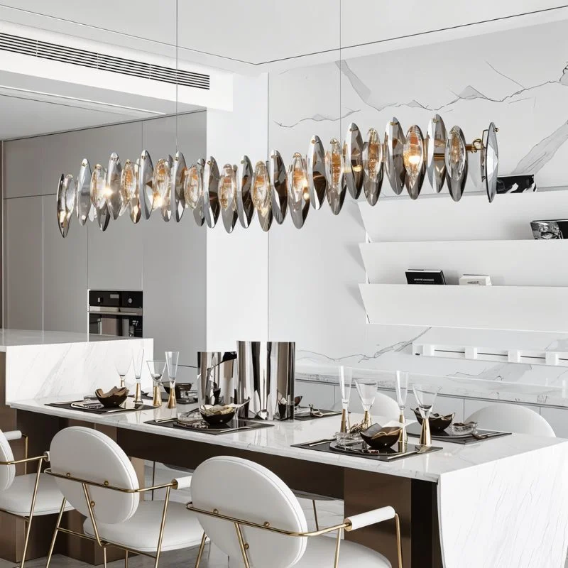 Chandeliers for High Ceilings to Fill Vertical SpaceInara Chandelier
