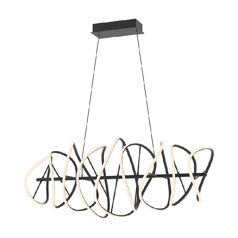 Chandeliers with Metal Frames in Copper FinishChandelier Collide