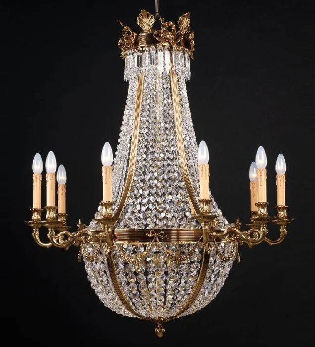 Modern Crystal Chandeliers for Contemporary HomesLead Crystal Empire Style Chandelier Modern Crystal Chandeliers for Contemporary HomesLead Crystal Empire Style Chandelier
