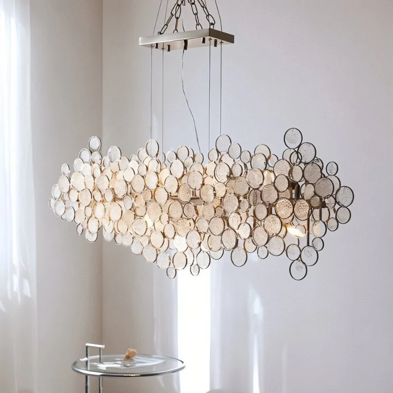 Chandeliers with Metal Frames in Bronze FinishLenora Chandelier