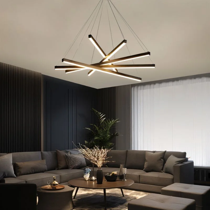 Chandeliers with Adjustable Arms for Directional LightingLinear Bar Chandelier - Open Box Chandeliers with Adjustable Arms for Directional LightingLinear Bar Chandelier - Open Box