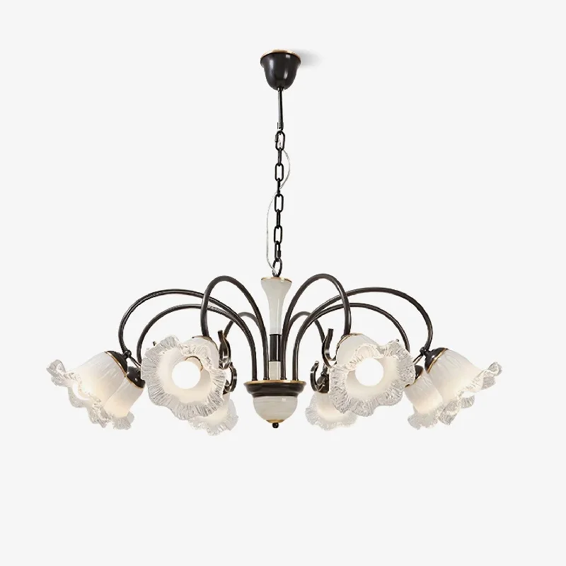 Large Chandeliers for Grand Halls and FoyersLuce Black Chandelier