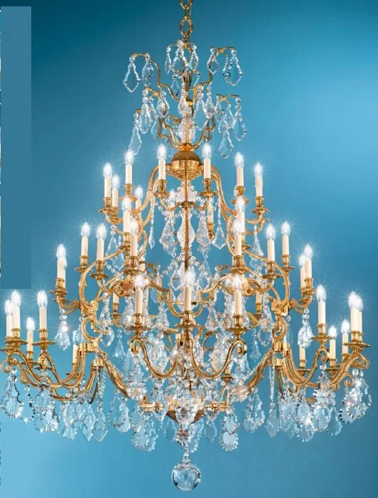 Chandeliers with Sputnik - Style Design for a Futuristic VibeMagnificent 48-Arm Antique French Gold Chandelier Chandeliers with Sputnik - Style Design for a Futuristic VibeMagnificent 48-Arm Antique French Gold Chandelier