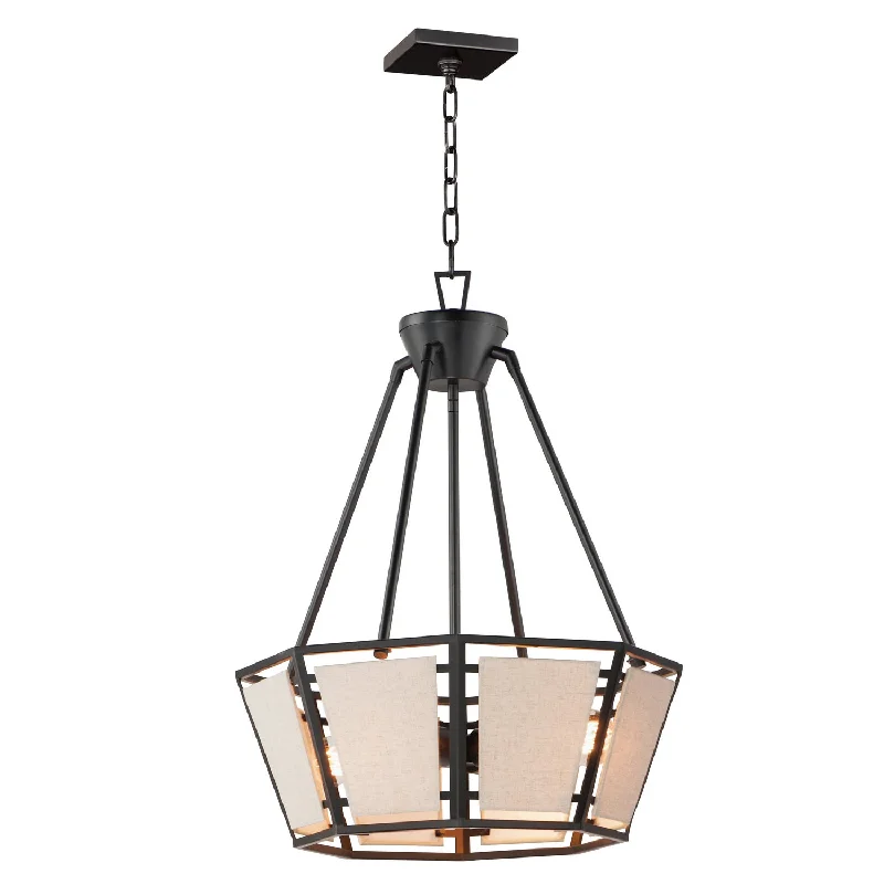 Chandeliers with Colored Glass for a Splash of ColorMontauk Chandelier