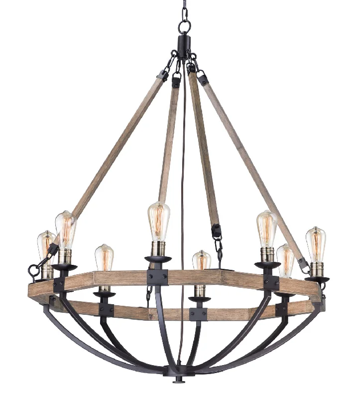 Chandeliers with Candle - Style Bulbs for a Classic AestheticLodge Chandelier