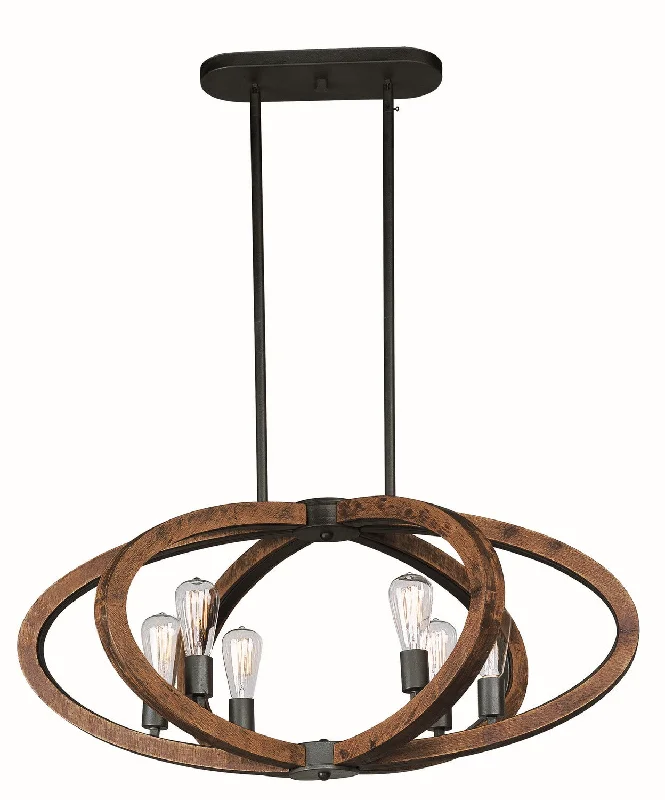 Chandeliers with Clear Crystal for a Sparkling EffectBodega Bay LED Pendant