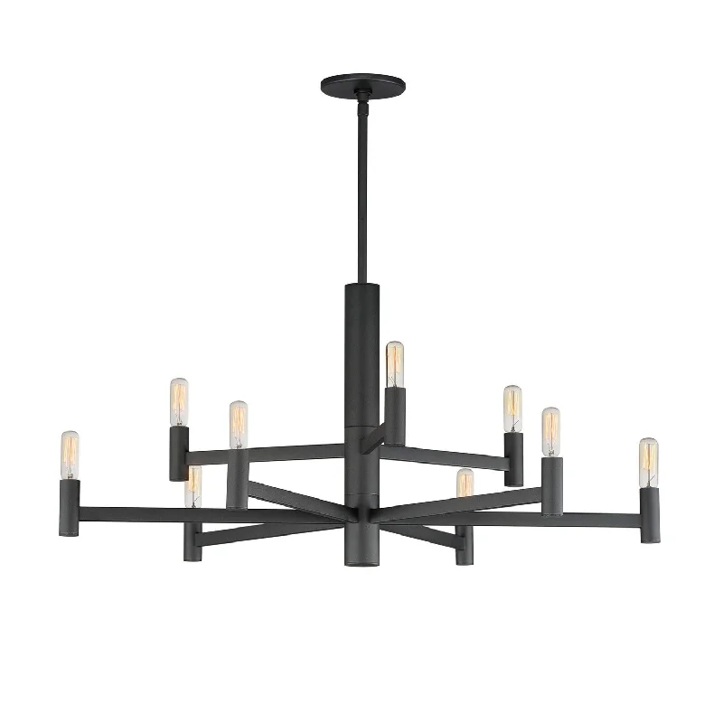 Chandeliers with Candle - Style Bulbs for a Classic AestheticEmana Nine Light Chandelier Chandeliers with Candle - Style Bulbs for a Classic AestheticEmana Nine Light Chandelier