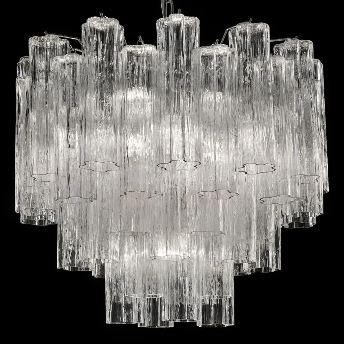Mini Chandeliers for Adding Charm to Small SpacesMid-Century 60 Cm Tronchi-Style Chandelier In Murano Glass Mini Chandeliers for Adding Charm to Small SpacesMid-Century 60 Cm Tronchi-Style Chandelier In Murano Glass
