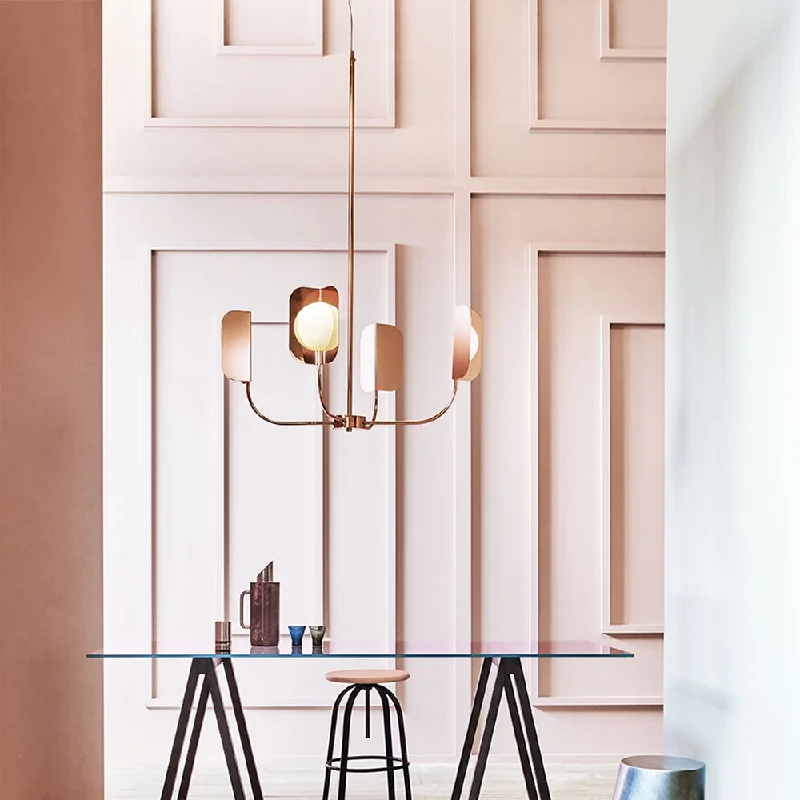 Oversized Chandeliers as a Statement Piece in Living RoomsMinimalist 4 Arm Metal Chandelier Oversized Chandeliers as a Statement Piece in Living RoomsMinimalist 4 Arm Metal Chandelier