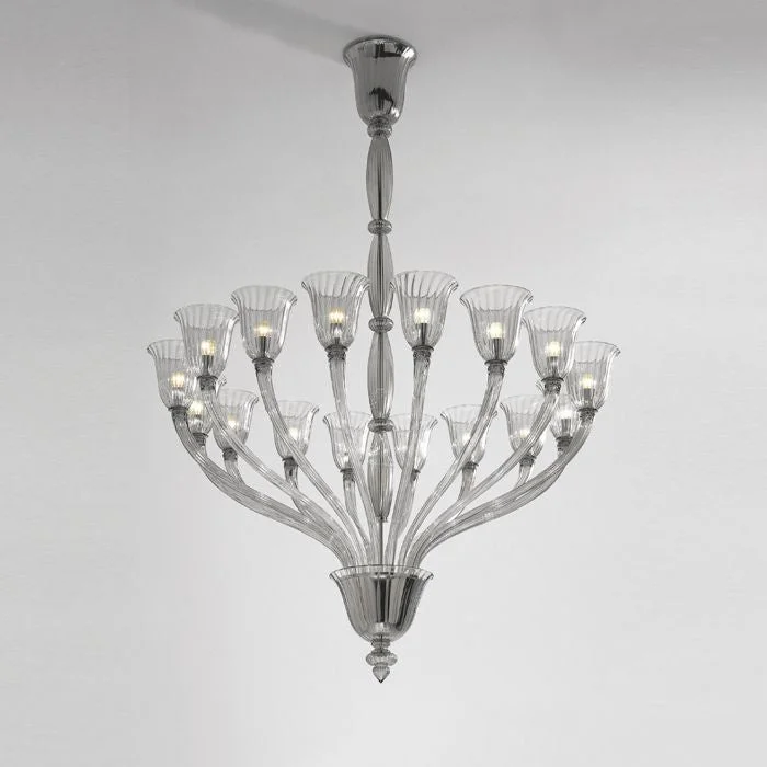 Chandeliers with Sputnik - Style Design for a Futuristic VibeMonteverdi Art Deco Chandelier By Carlo Scarpa For Venini Chandeliers with Sputnik - Style Design for a Futuristic VibeMonteverdi Art Deco Chandelier By Carlo Scarpa For Venini