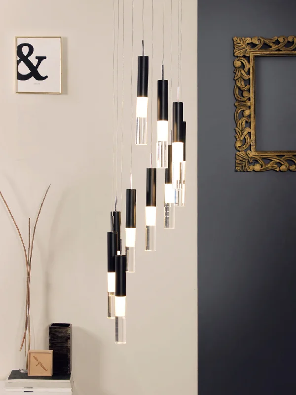 Chandeliers with Sputnik - Style Design for a Futuristic VibePierro LED 10-Light Cluster Chandelier Chandeliers with Sputnik - Style Design for a Futuristic VibePierro LED 10-Light Cluster Chandelier