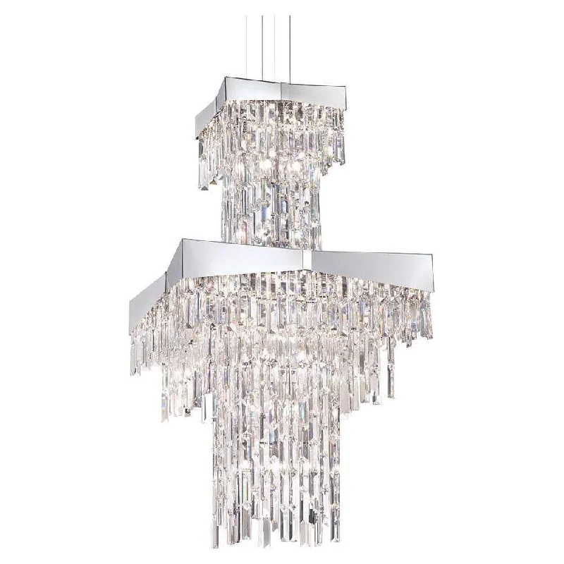 Chandeliers with Clear Crystal for a Sparkling EffectRiviera Chandelier