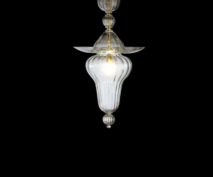 Chandeliers with Clear Crystal for a Sparkling EffectThe 80 Cm Doge Murano Glass Ceiling Lantern From Venini Chandeliers with Clear Crystal for a Sparkling EffectThe 80 Cm Doge Murano Glass Ceiling Lantern From Venini