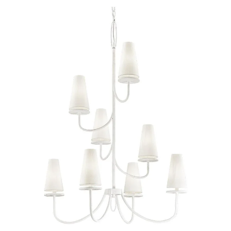 Chandeliers with Colored Glass for a Splash of ColorMarcel Chandelier
