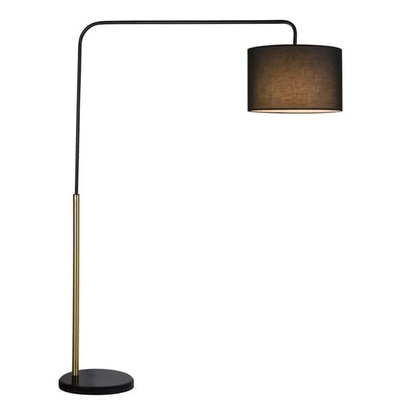 Marble Base Floor Lamp for a Touch of Luxury1st Class Black & Gold Floor Lamp