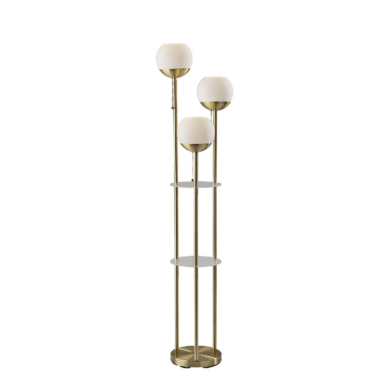 Smart Floor Lamp with Voice Control and Bluetooth ConnectivityBianca Shelf Floor Lamp Smart Floor Lamp with Voice Control and Bluetooth ConnectivityBianca Shelf Floor Lamp