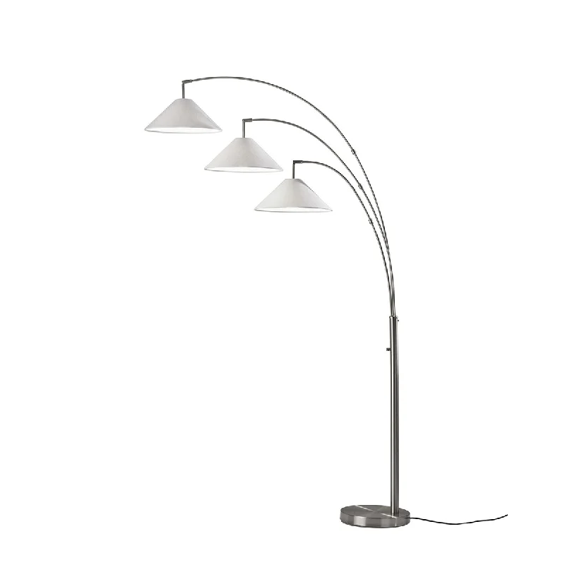 Marble Base Floor Lamp for a Touch of LuxuryBraxton 3-Arm Arc Lamp