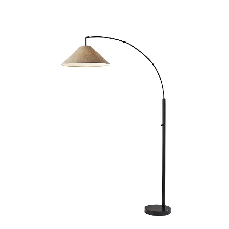 Metal Floor Lamp with a Matte Black Finish for a Sleek LookBraxton Arc Lamp