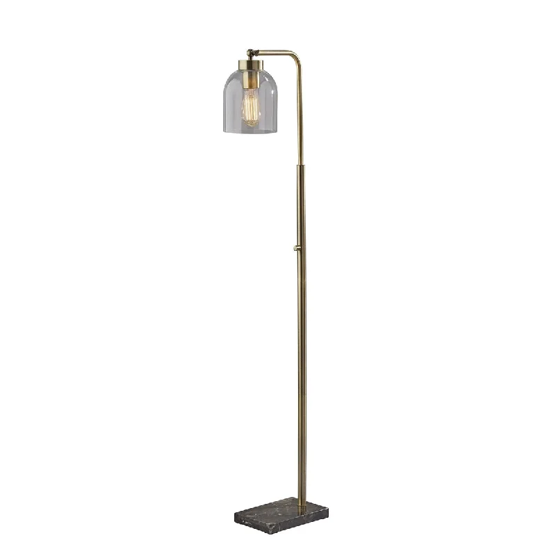 Glass Floor Lamp with Frosted Shades for Soft Diffused LightBristol Floor Lamp