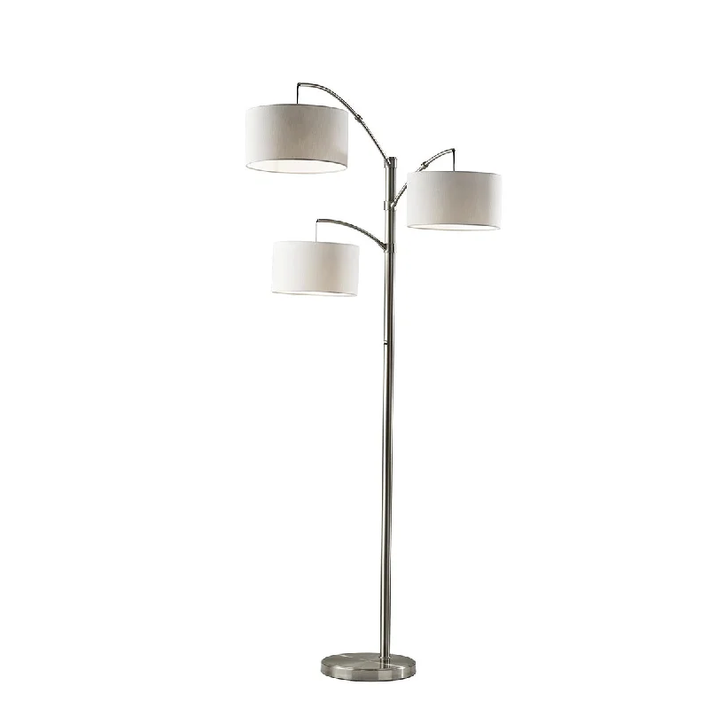 Industrial Style Floor Lamp with Exposed Bulbs for Loft ApartmentsCabo Arc Lamp