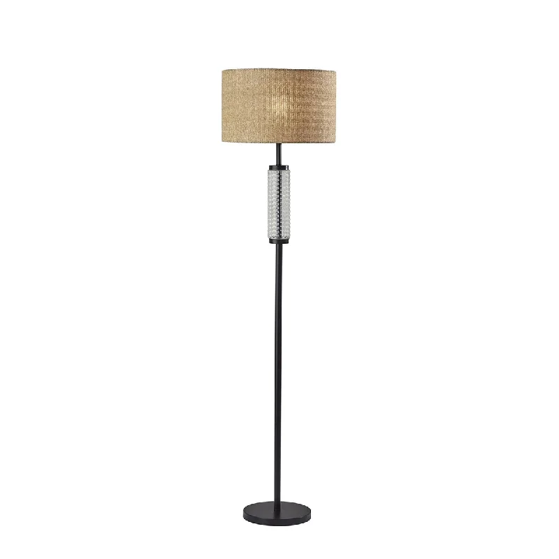 Rustic Farmhouse Style Floor Lamp for Cozy BedroomsDelilah Floor Lamp