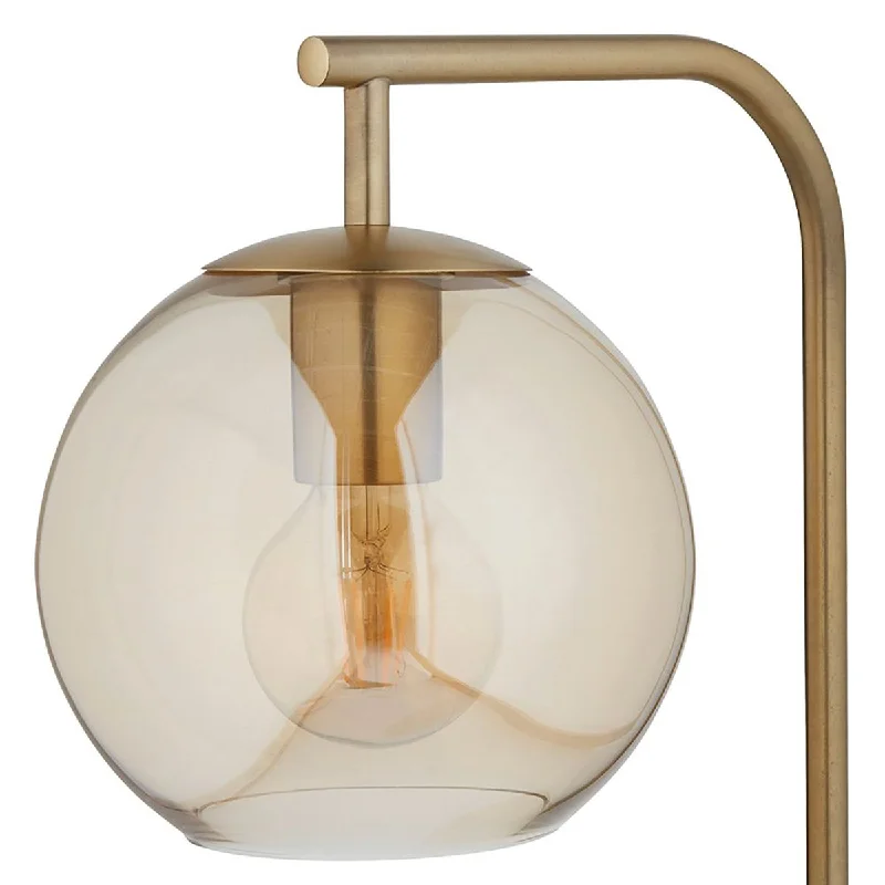 Glass Floor Lamp with Frosted Shades for Soft Diffused LightGlobe Floor Lamp