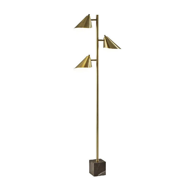 Metal Floor Lamp with a Matte Black Finish for a Sleek LookHawthorne Tree Lamp