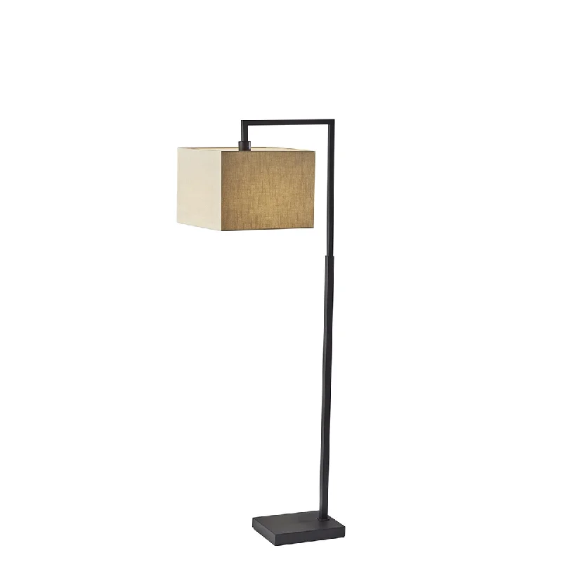 Wood Floor Lamp with Natural Grain for a Warm and Organic FeelRichard Floor Lamp