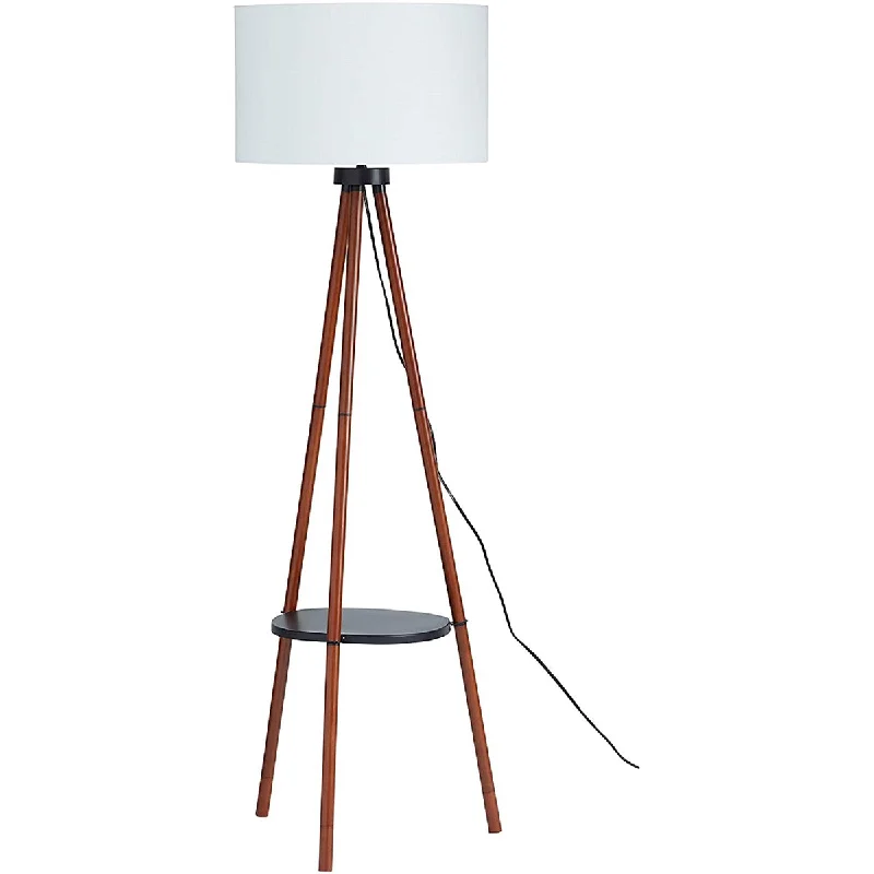 Marble Base Floor Lamp for a Touch of LuxuryShelf Floor Lamp