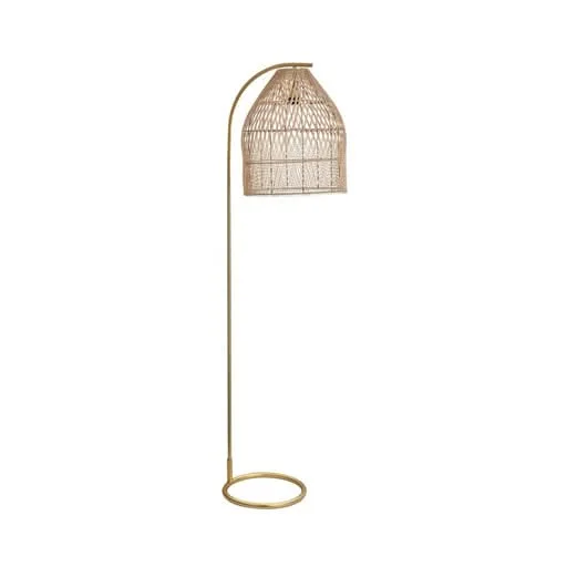 Adjustable Height Floor Lamp for Versatile Lighting NeedsCoghlan Rattan Floor Lamp