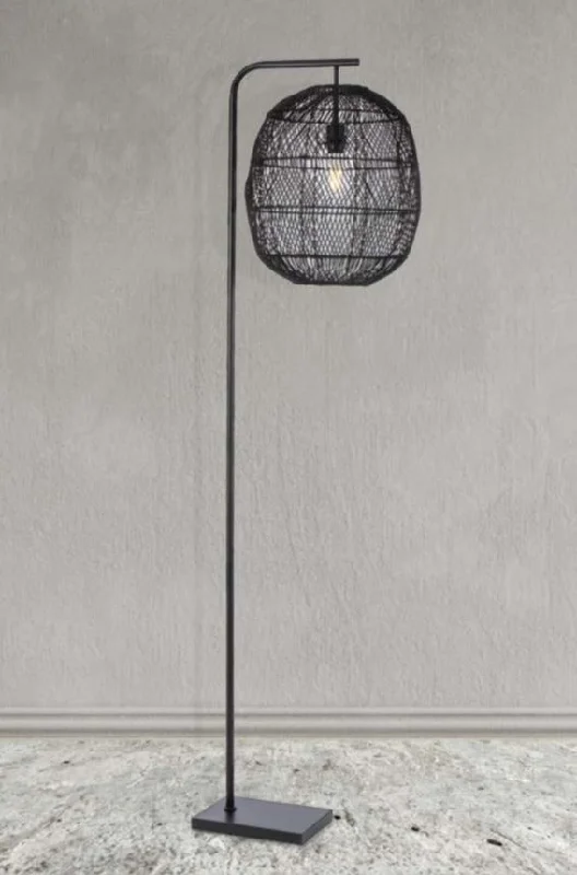 Wood Floor Lamp with Natural Grain for a Warm and Organic FeelCottesloe Rattan Floor Lamp Wood Floor Lamp with Natural Grain for a Warm and Organic FeelCottesloe Rattan Floor Lamp