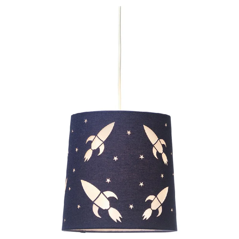 Smart Floor Lamp with Voice Control and Bluetooth ConnectivityOaks Lighting Decorative Rocket Navy Ceiling Shade - 23cm Smart Floor Lamp with Voice Control and Bluetooth ConnectivityOaks Lighting Decorative Rocket Navy Ceiling Shade - 23cm