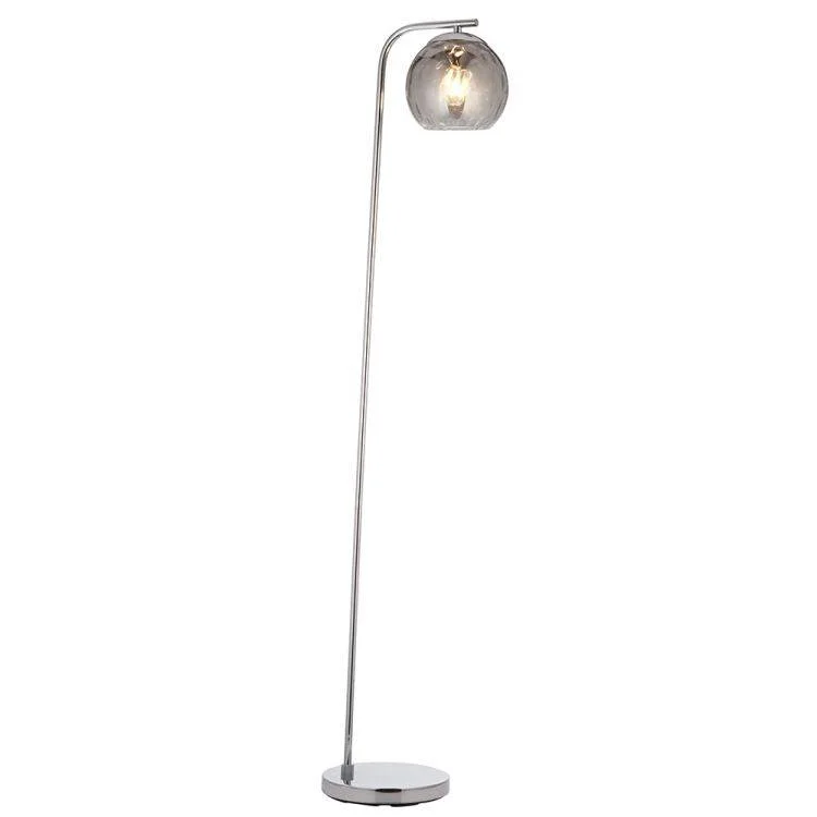 USB Charging Port Floor Lamp for Convenient Device ChargingDimple Floor Lamp Smokey Glass Shade USB Charging Port Floor Lamp for Convenient Device ChargingDimple Floor Lamp Smokey Glass Shade
