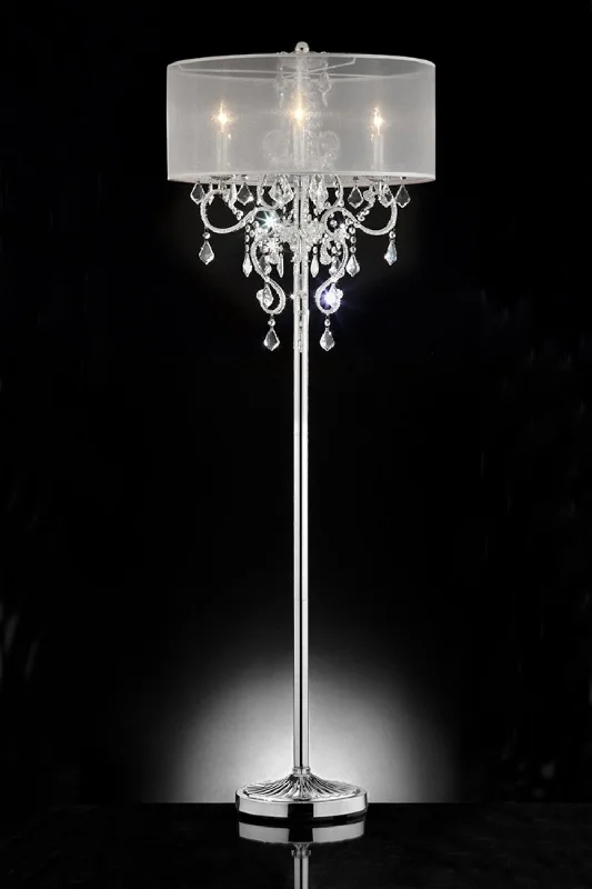 Wood Floor Lamp with Natural Grain for a Warm and Organic FeelGlam Silver Faux Crystal Floor Lamp with See Thru Shade By Homeroots Wood Floor Lamp with Natural Grain for a Warm and Organic FeelGlam Silver Faux Crystal Floor Lamp with See Thru Shade By Homeroots
