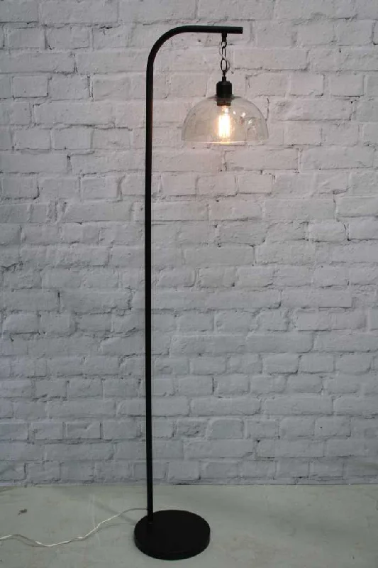 USB Charging Port Floor Lamp for Convenient Device ChargingGlass Dome Suspended Floor Lamp USB Charging Port Floor Lamp for Convenient Device ChargingGlass Dome Suspended Floor Lamp